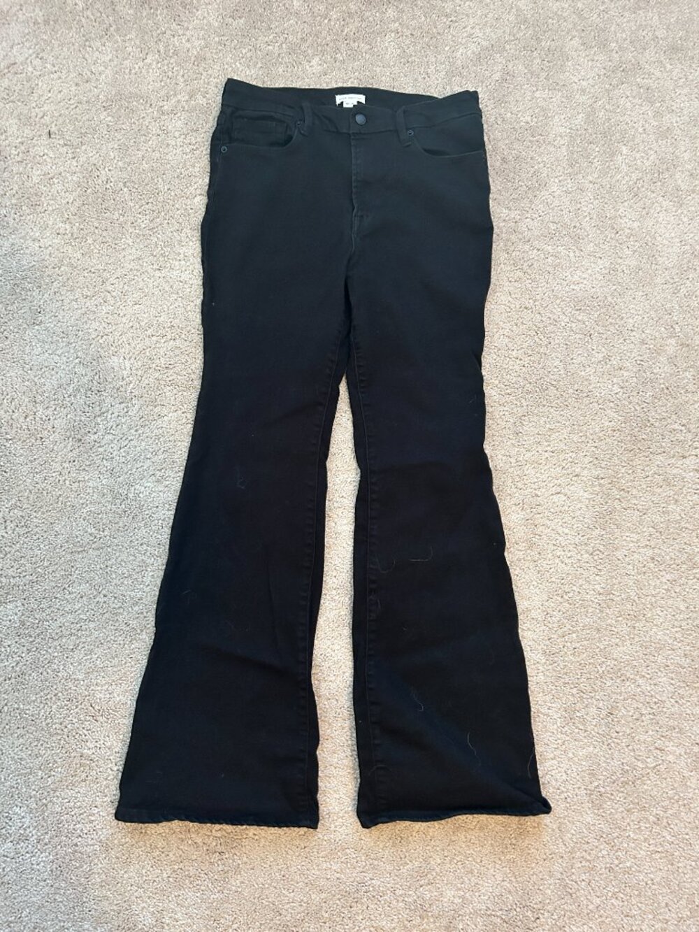 Good American Black Bootcut Jeans | Sz 12/31 | Comfy, flattering, classic!